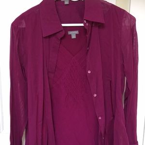 Ann Taylor 2 Piece Shirt